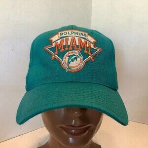 Vintage Miami Dolphins CCM American Needle SnapBack Hat NFL Team